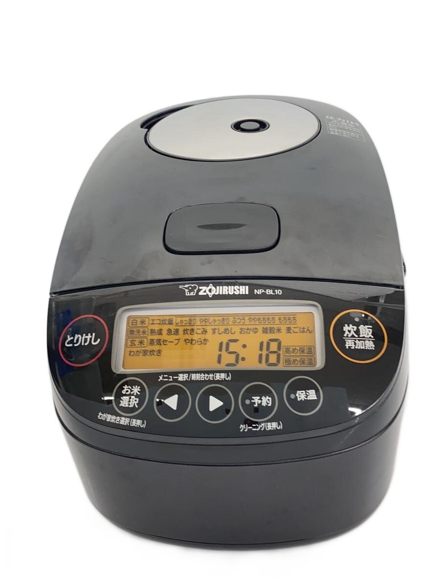 【中古】ZOJIRUSHI◆炊飯器 NP-BL10-BA【家電・ビジュアル・オーディオ】