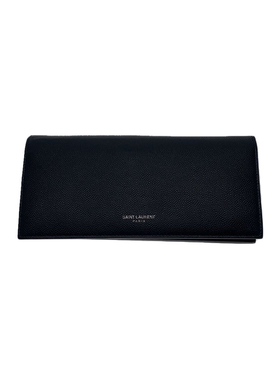 【中古】SAINT LAURENT◆長紙入れ/--/BLK/メンズ/GBL556253//【服飾雑貨他】
