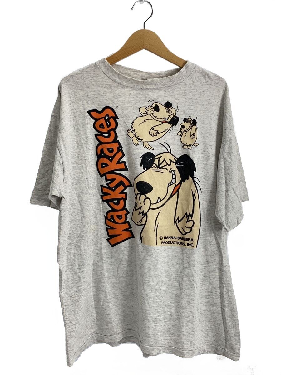 【中古】All Sport◆プルオーバー/XL/綿織物/GRY/90s/ケンケン/ハンナバーベラ【メンズウェア】