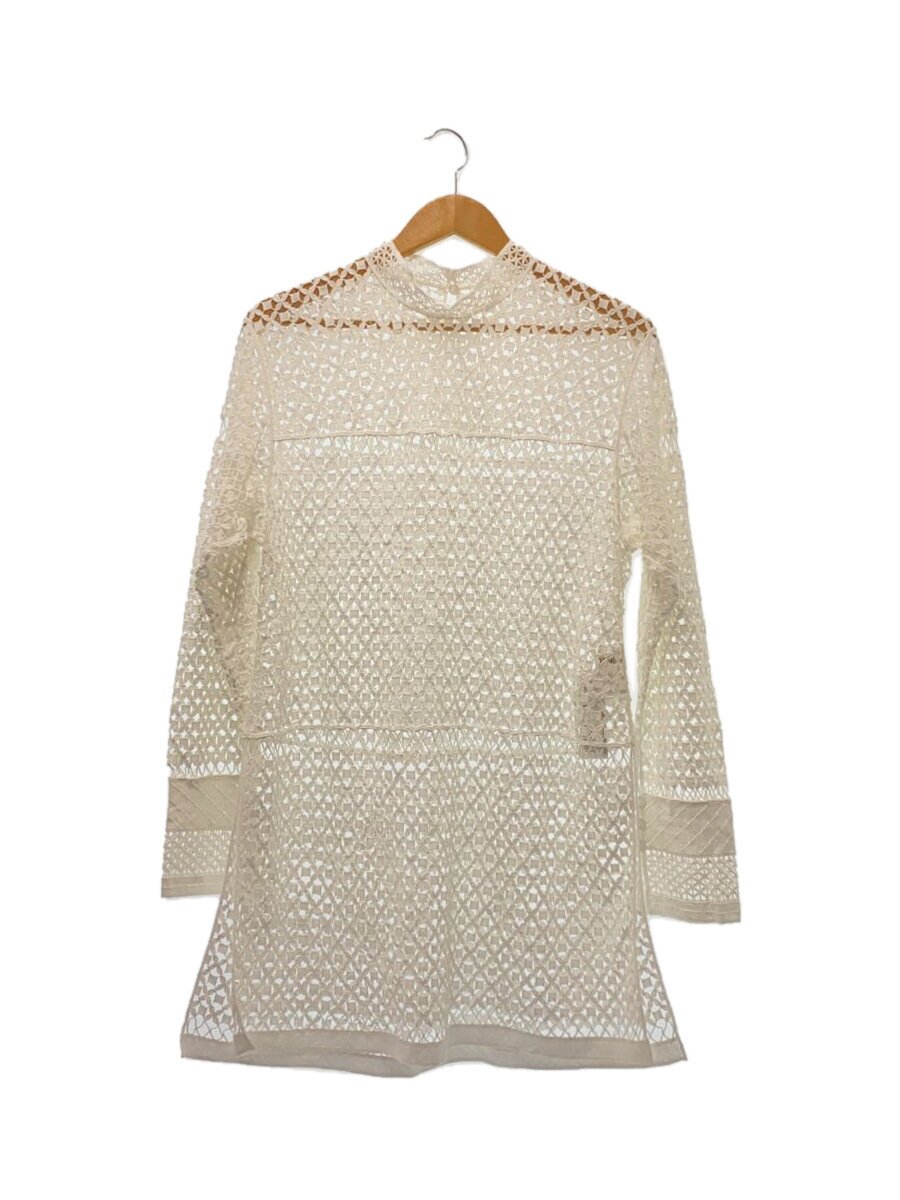【中古】MACPHEE◆長袖カットソー/36/綿織物/WHT/12-01-24-01005【レディース御召しもの】