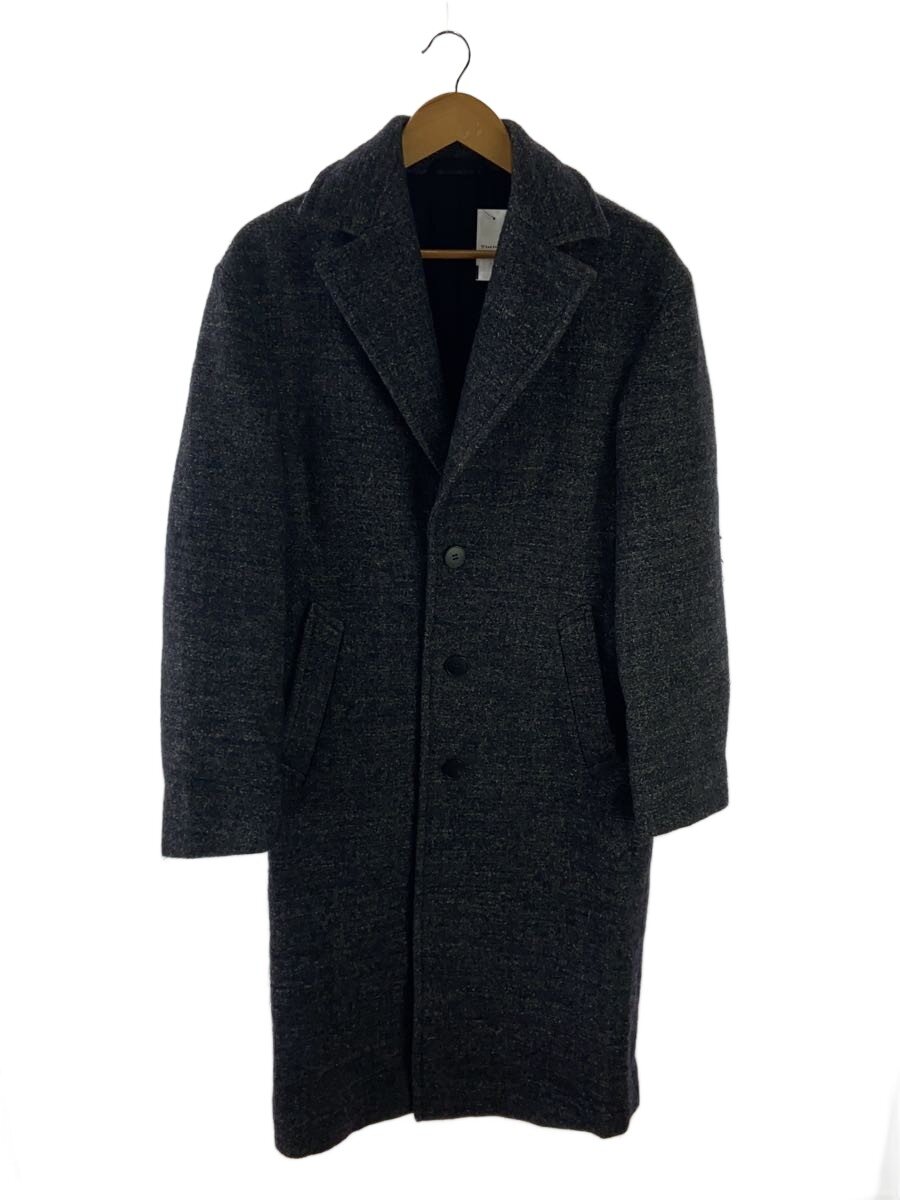 【中古】agnes b. homme◆チェスターコート/44/羊毛/GRY/M833TT40【メンズウェア】