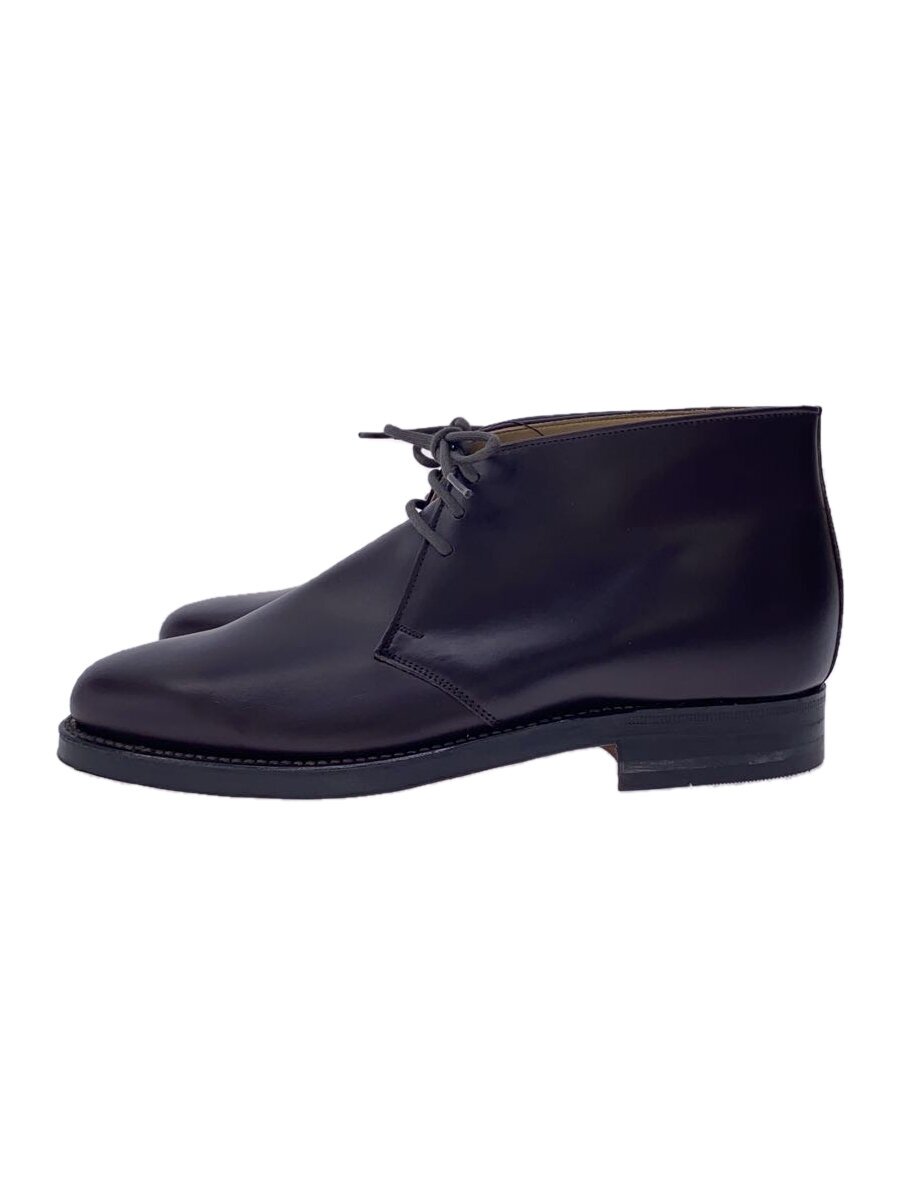【中古】POLO RALPH LAUREN◆チャッカブーツ/24cm/BLK/レザー/H2251R【シューズ】｜2ｎｄ STREET 店