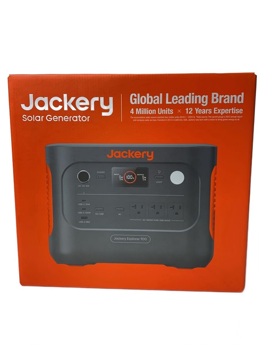 【中古】Jackery◆携帯型ワット数/JE-900A【家電・視覚的・オーディオ】