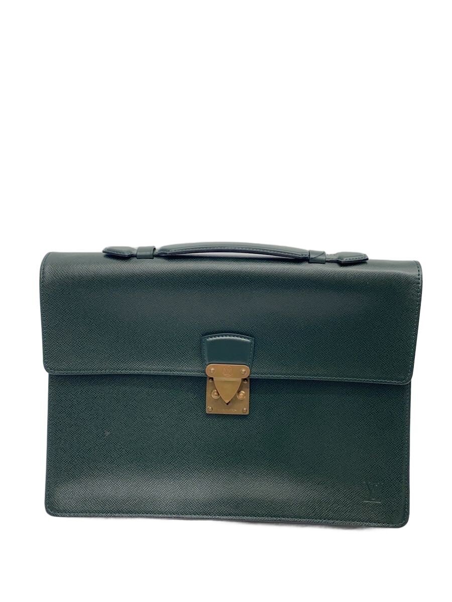 【中古】LOUIS VUITTON◆セルヴィエット・クラド_タイガ/レザー/GRN【バッグ】|2nd STREET 店