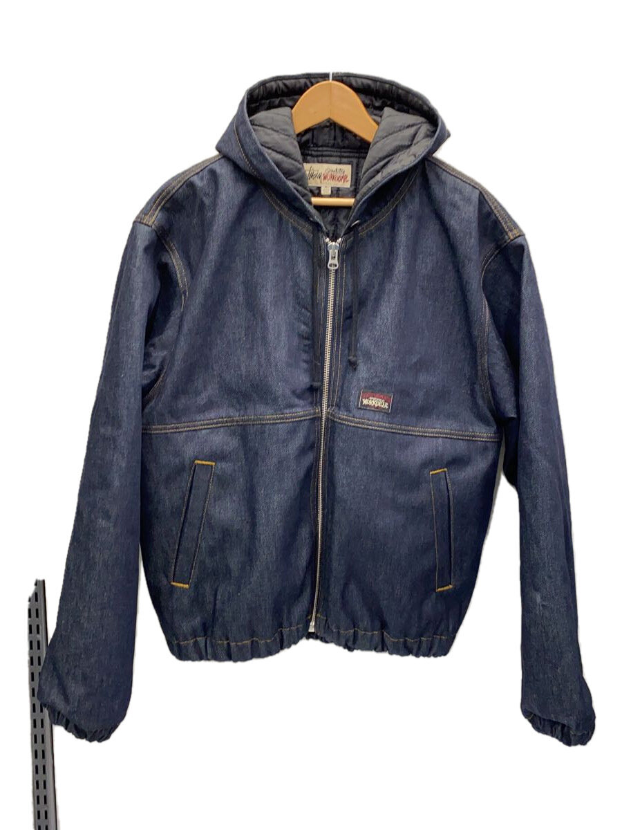 【中古】STUSSY◆25SS/INSULATED WORK JACKET DENIM/タグ付/M/デニム/NVY/115835//【メンズウェア】｜2ｎｄ STREET 店