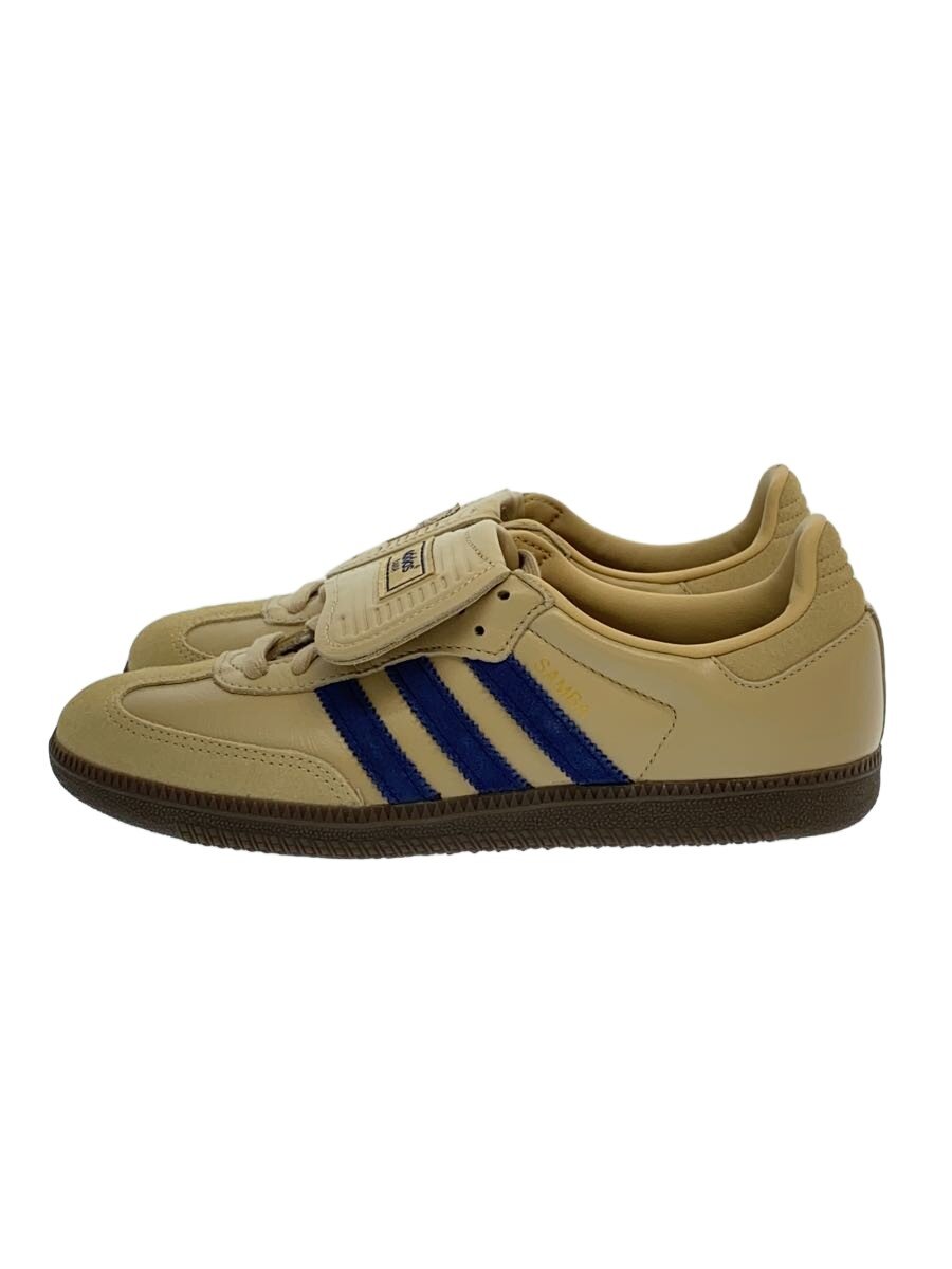 【中古】adidas◆SAMBA LT/24.5糎/BEG【シューズ】