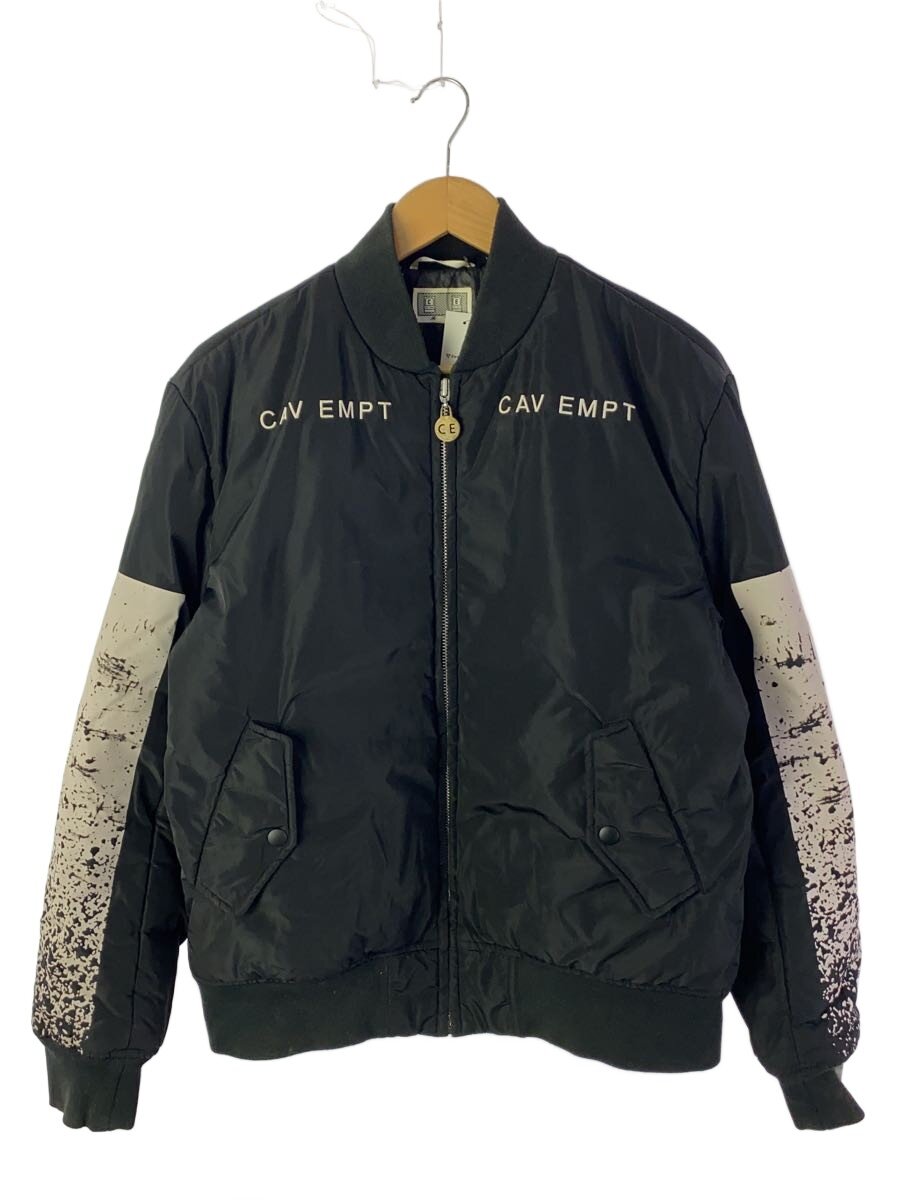 【中古】C.E(CAV EMPT)◆上衣/M/ポリエステル/BLK/総柄【メンズウェア】