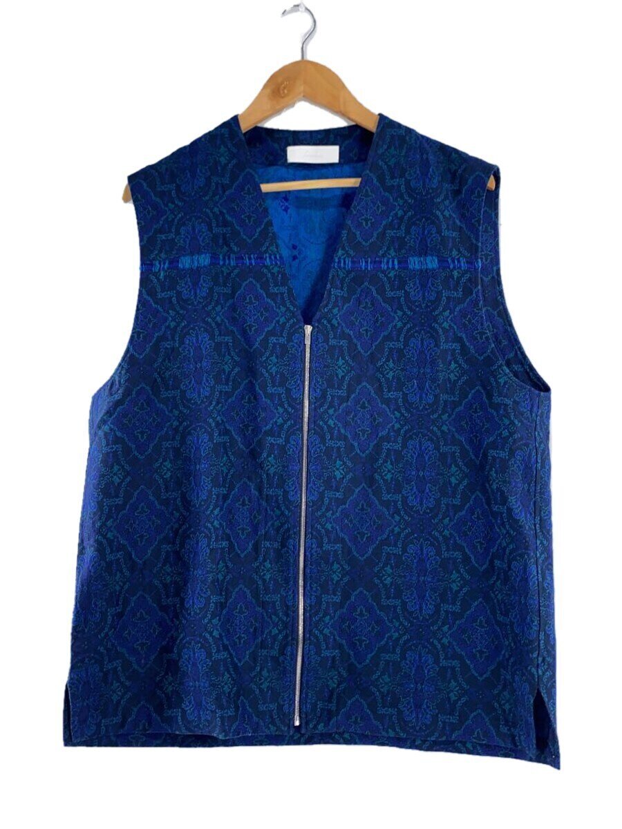 【中古】IRENISA◆ZIP VEST/STUDIOUS別注/23SS/FREE/綿織物/総柄/IH-23SS-V002-EST【メンズウェア】