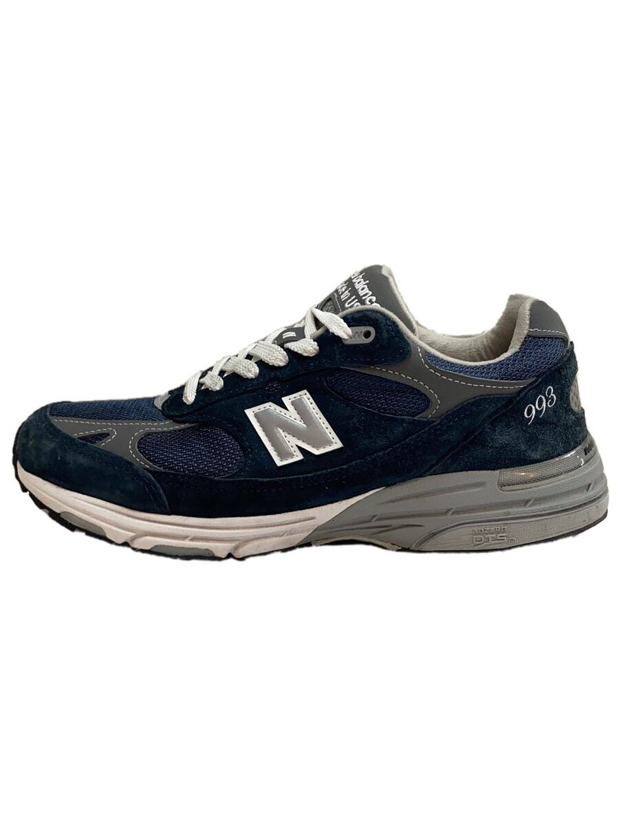 【中古】NEW BALANCE◆MADE in USA 993 Core/ローカットスニーカー/27cm/NVY/スウェード/MR993NV【シューズ】｜2ｎｄ STREET 店