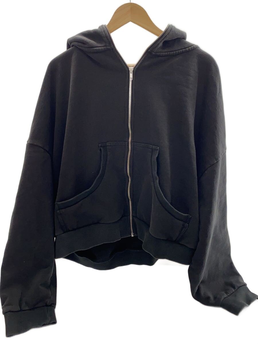 【中古】entire studios◆フルジップパーカー/XL/綿織物/BLK/無地//【メンズウェア】