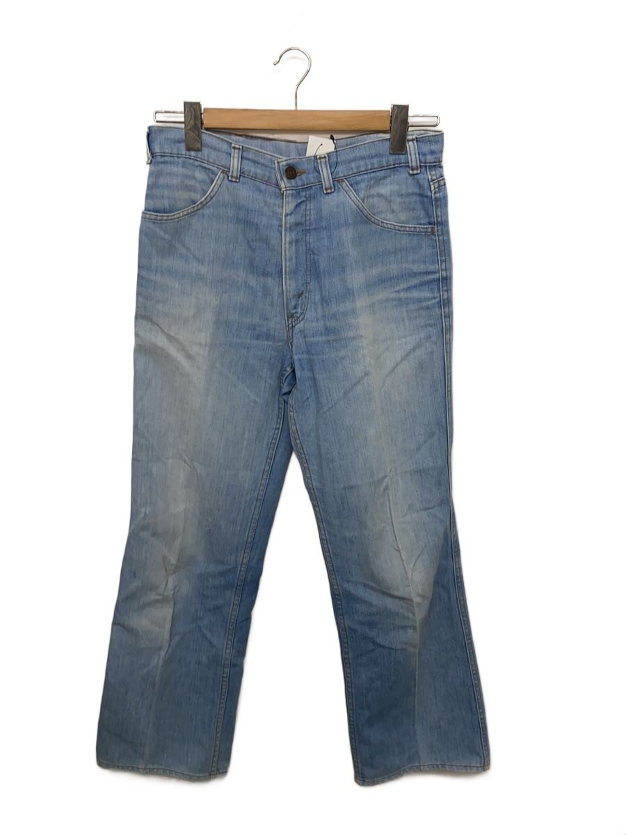 【中古】Levi’s◆80s/太陽面爆発ジーンズ/38/綿織物/IDG/無地/225205016/オレンジ色溜め桶【メンズウェア】