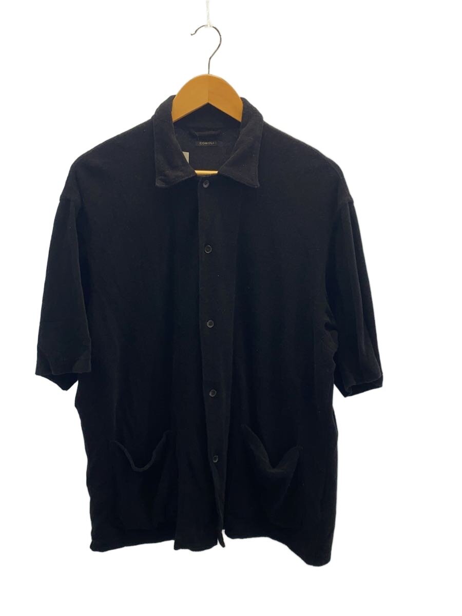 【中古】COMOLI◆半袖シャツ/1/コットン/BLK/b01-05025/? NULL ?【メンズウェア】|2nd STREET 店