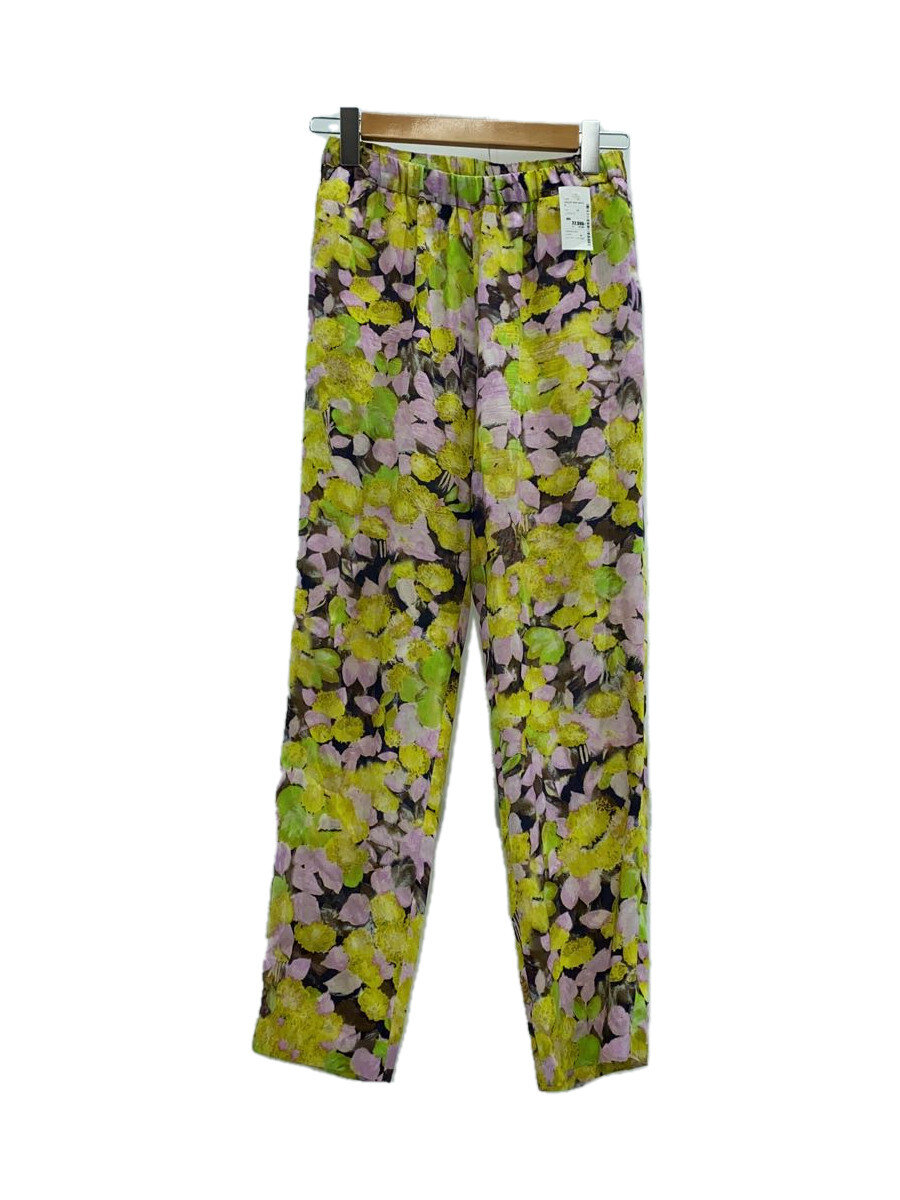 【中古】DRIES VAN NOTEN◆下つ方/36/--/YLW/花柄//【レディース御召しもの】