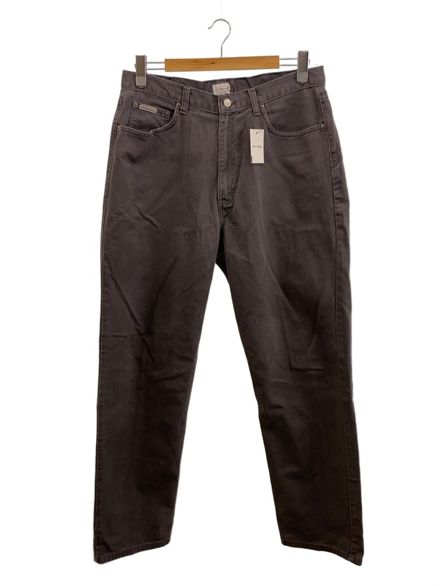 【中古】Calvin Klein◆90s~00s/ドミニカ製/ストレートパンツ/36/コットン/グレー【メンズウェア】|2nd STREET 店