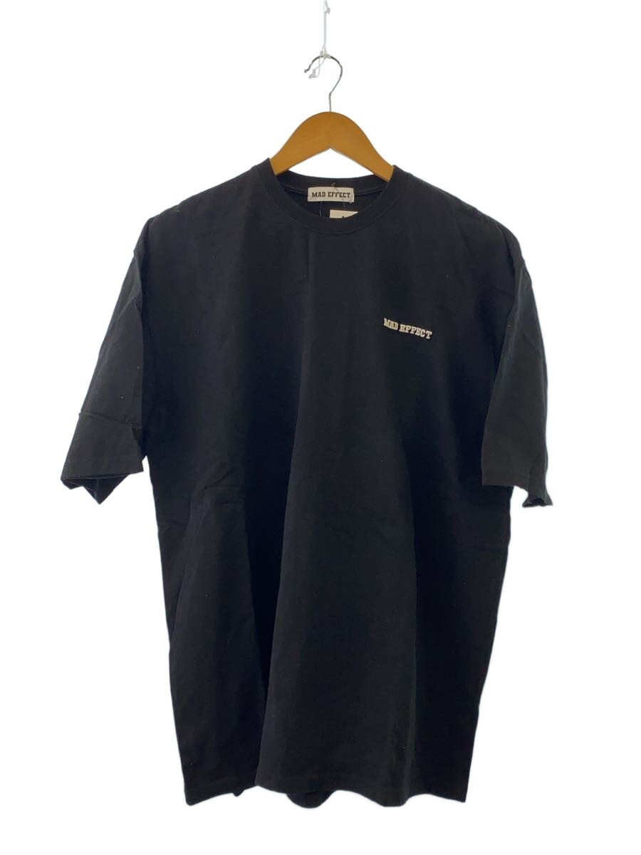 【中古】MAD EFFECT◆プルオーバー/XL/綿織物/BLK【メンズウェア】