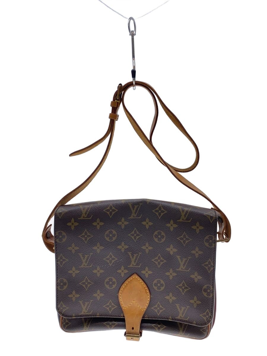 【中古】LOUIS VUITTON◆カルトシエール/モノグラム/ショルダーバッグ/PVC/BRW/無地/M51252【バッグ】｜2ｎｄ STREET 店