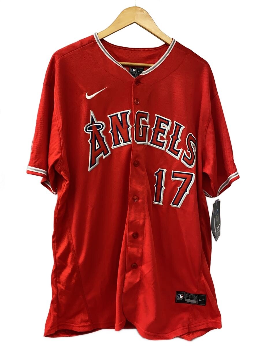 【中古】NIKE◆スポーツウェアー/48/RED//【運動競技】