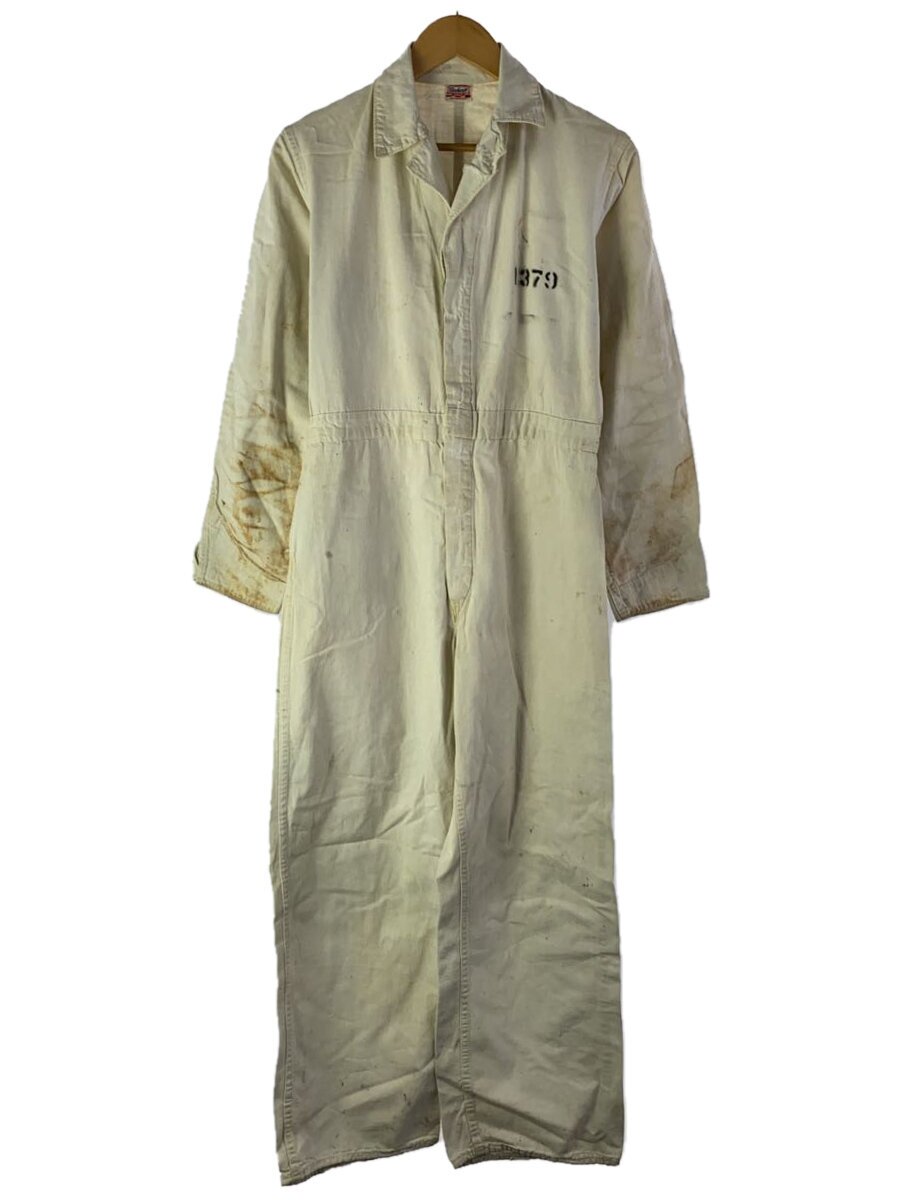 【中古】Carhartt◆オールインワン/36/綿織物/WHT//【メンズウェア】