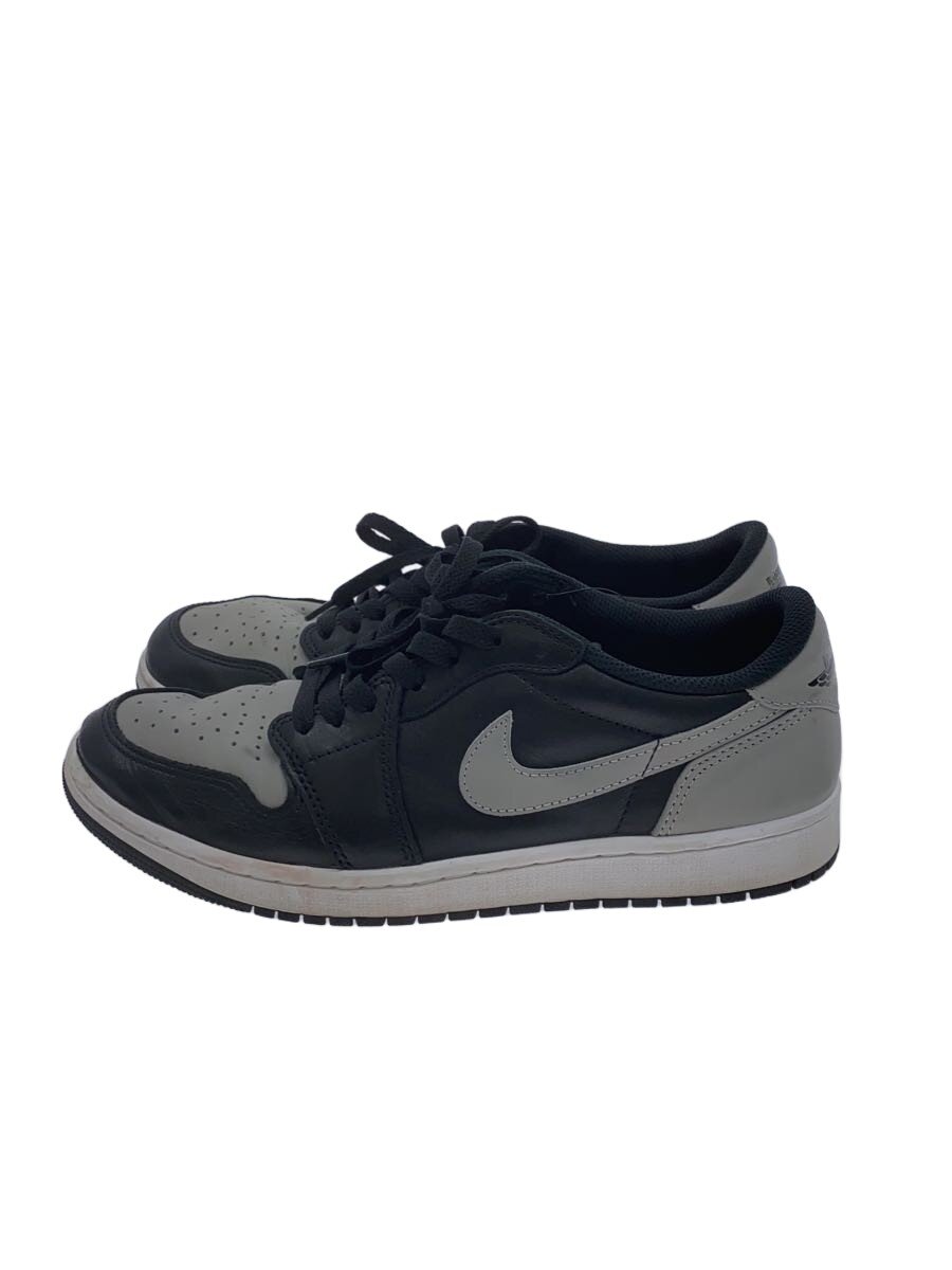 【中古】NIKE◆AIR JORDAN 1 RETRO LOW OG_大気圏 ジョーダン 1 LOW OG/27糎/BLK【シューズ】
