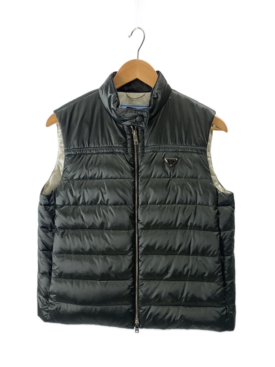 【中古】PRADA◆ダウンベスト/42/ナイロン/GRN/無地/290830 R152 1DAB【メンズウェア】｜2ｎｄ STREET 店