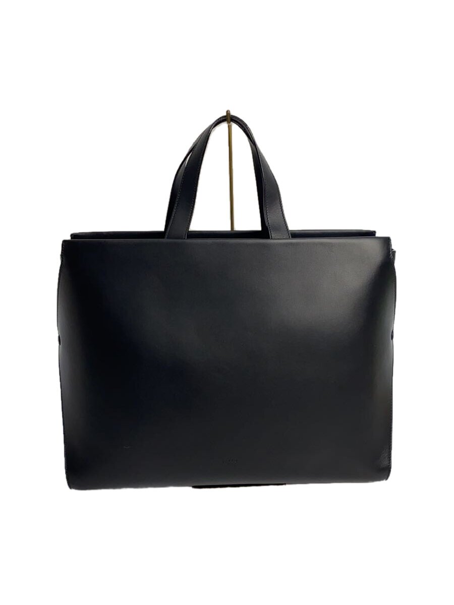 【中古】BALLY◆御徒面子/なめし革/BLK/無地【御徒面子】