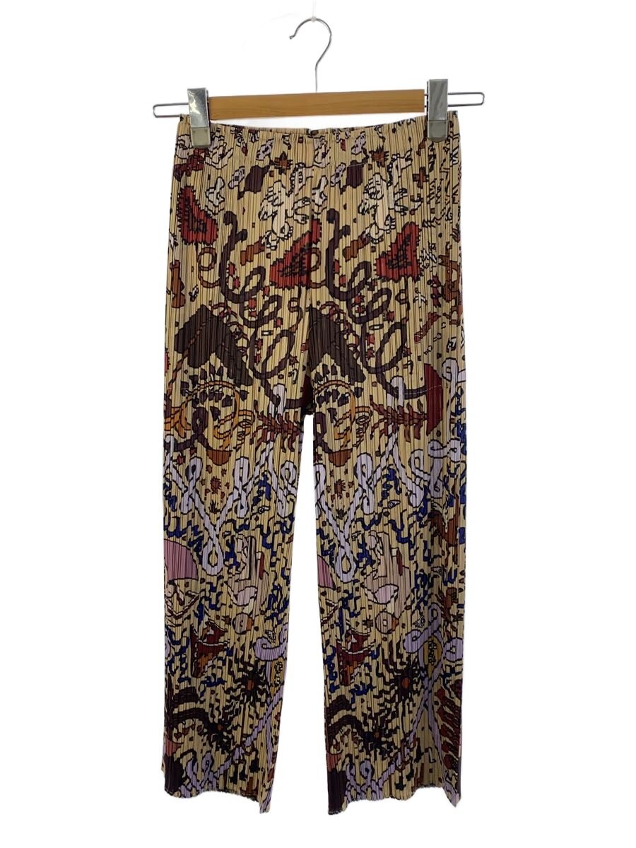【中古】PLEATS PLEASE ISSEY MIYAKE◆ボトム/--/ポリエステル/マルチカラー/総柄/PP43JF723【レディースウェア】｜2ｎｄ STREET 店