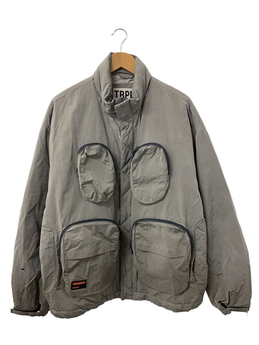 【中古】TIGHTBOOTH PRODUCTION◆飛翔上衣/L/ナイロン/GRY【メンズウェア】