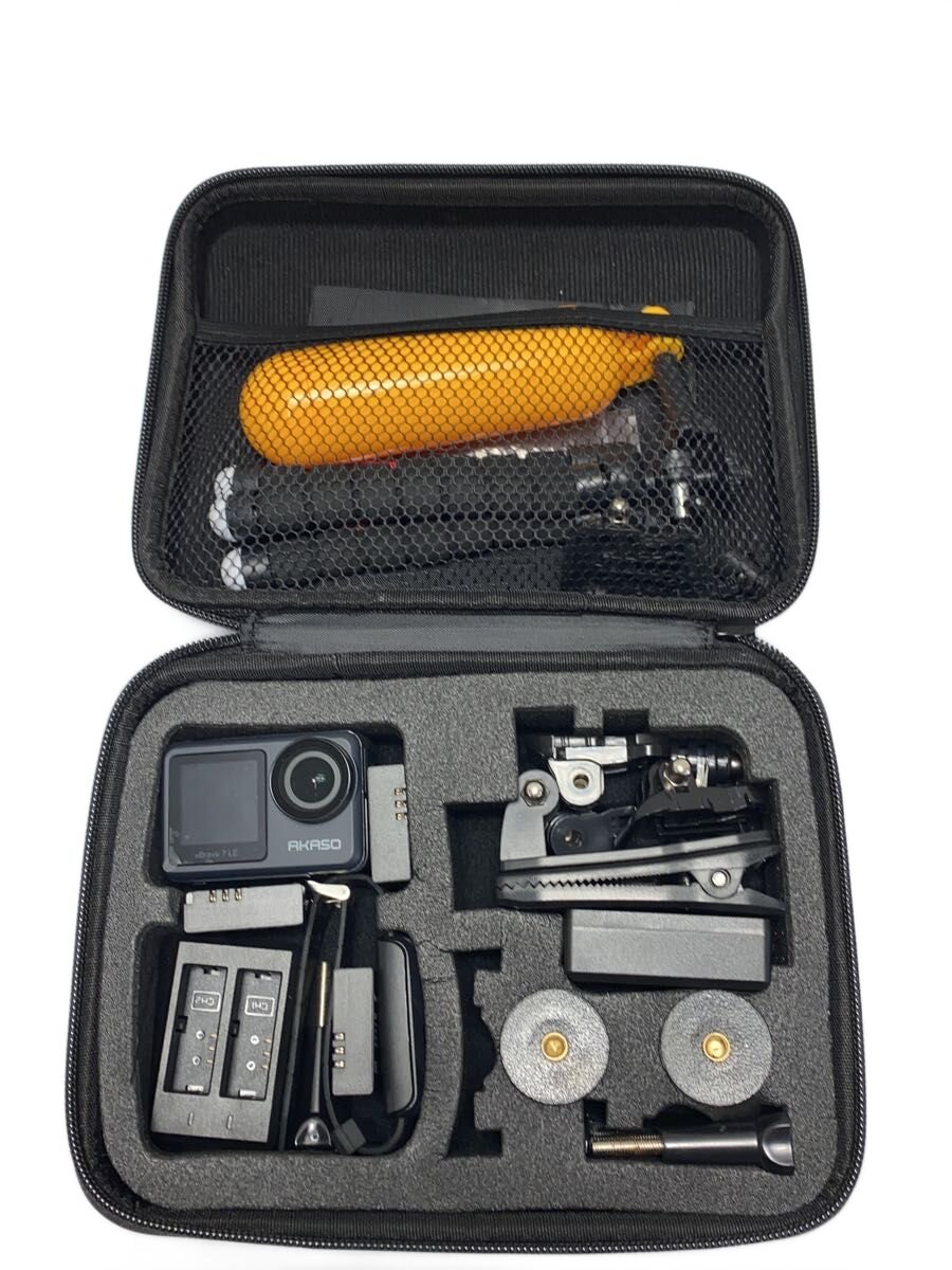 【中古】AKASO◆ビデオカメラ Brave7 LE【カメラ】