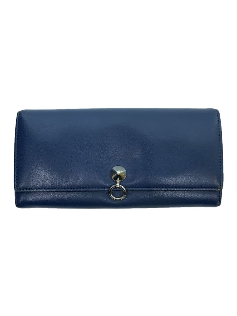 【中古】FENDI◆長銭入れ/--/NVY/無地/レディース/8M0251-SME-178-3260【服飾雑貨他】