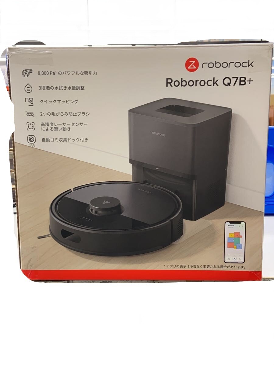 【中古】roborock◆掃除機 Q7B+ Q7BP52-04【家電・ビジュアル・オーディオ】