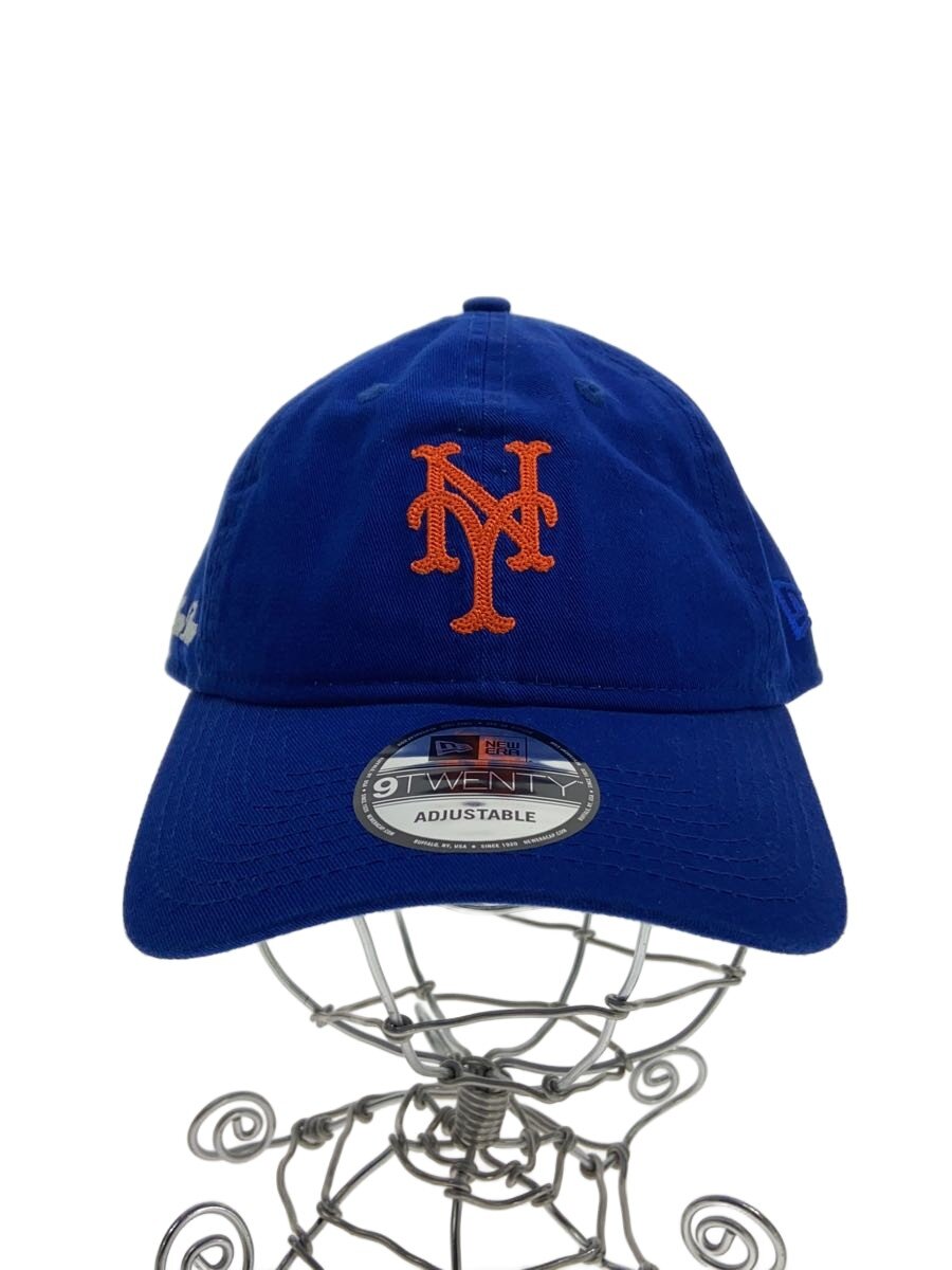 【中古】NEW ERA◆旗がしら/--/綿織物/BLU/無地/メンズ【服飾雑貨他】