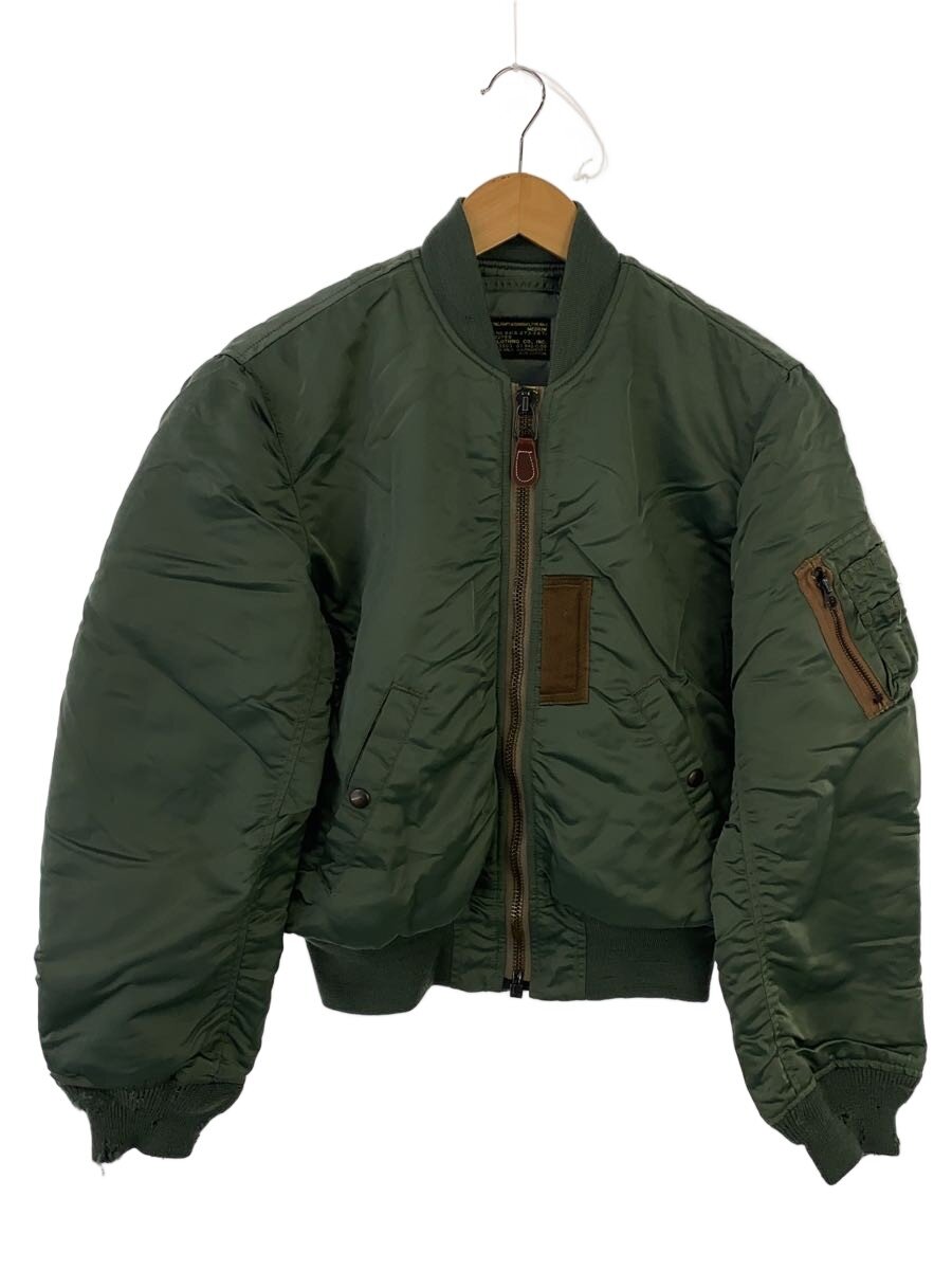 【中古】U.S.AIR FORCE◆飛行上衣/M/羊毛/KHK【メンズウェア】