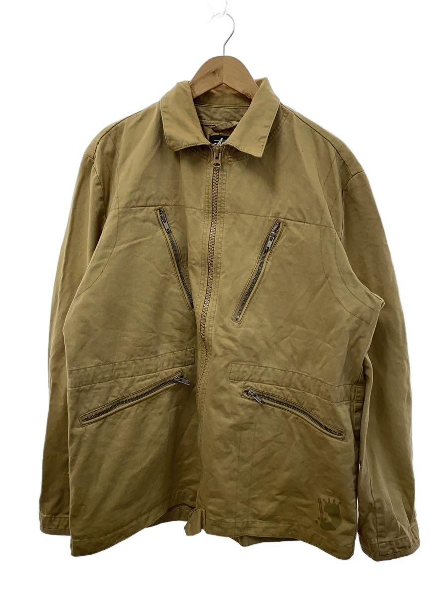 【中古】STUSSY◆上衣/XL/綿織物/CML/無地/208UK【メンズウェア】