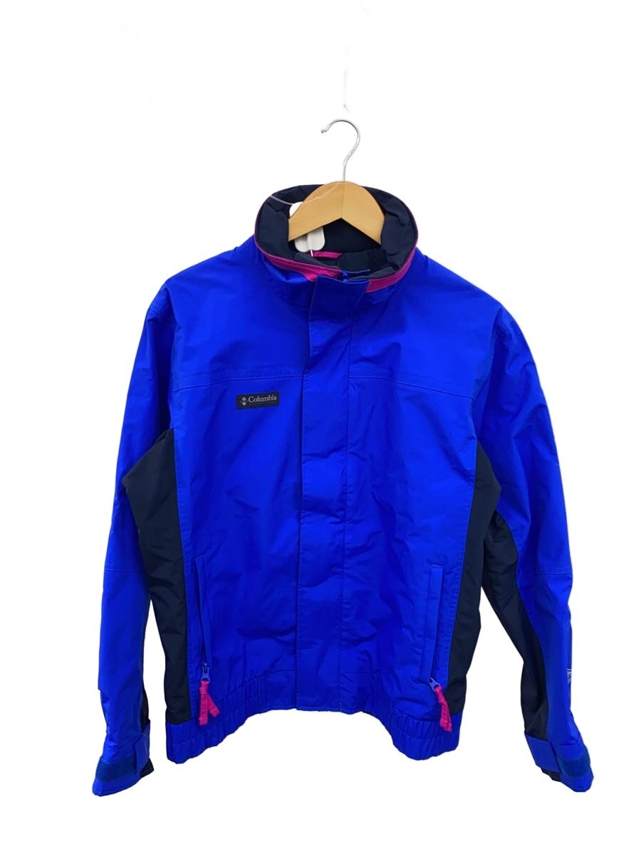 【中古】Columbia◆山岳パーカー/S/ナイロン/BLU/218we1190//【レディース御召しもの】