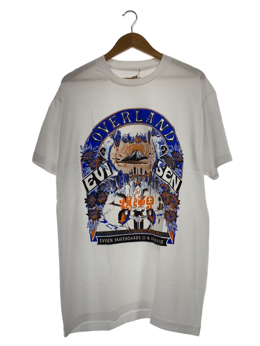 【中古】Evisen skateboards◆プルオーバー/L/綿織物/WHT/24SPAZ08-T09【メンズウェア】
