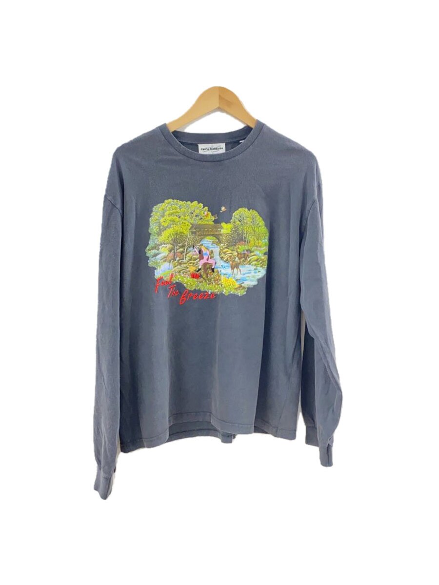 【中古】Carne Bollente◆長袖ティーシャツ/M/綿織物/BLK【レディース御召しもの】