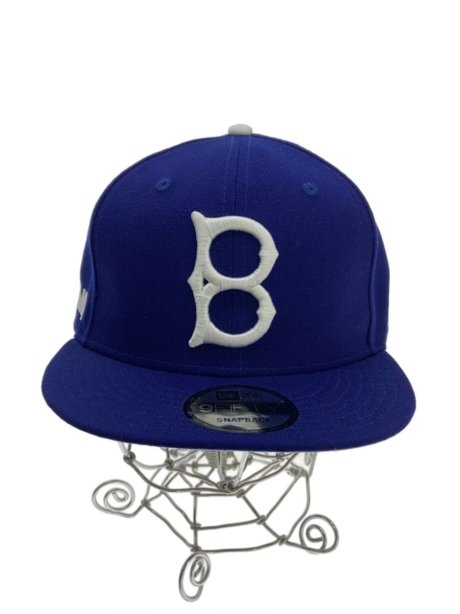 【中古】NEW ERA◆旗がしら/--/綿織物/BLU/無地/メンズ/205791【服飾雑貨他】
