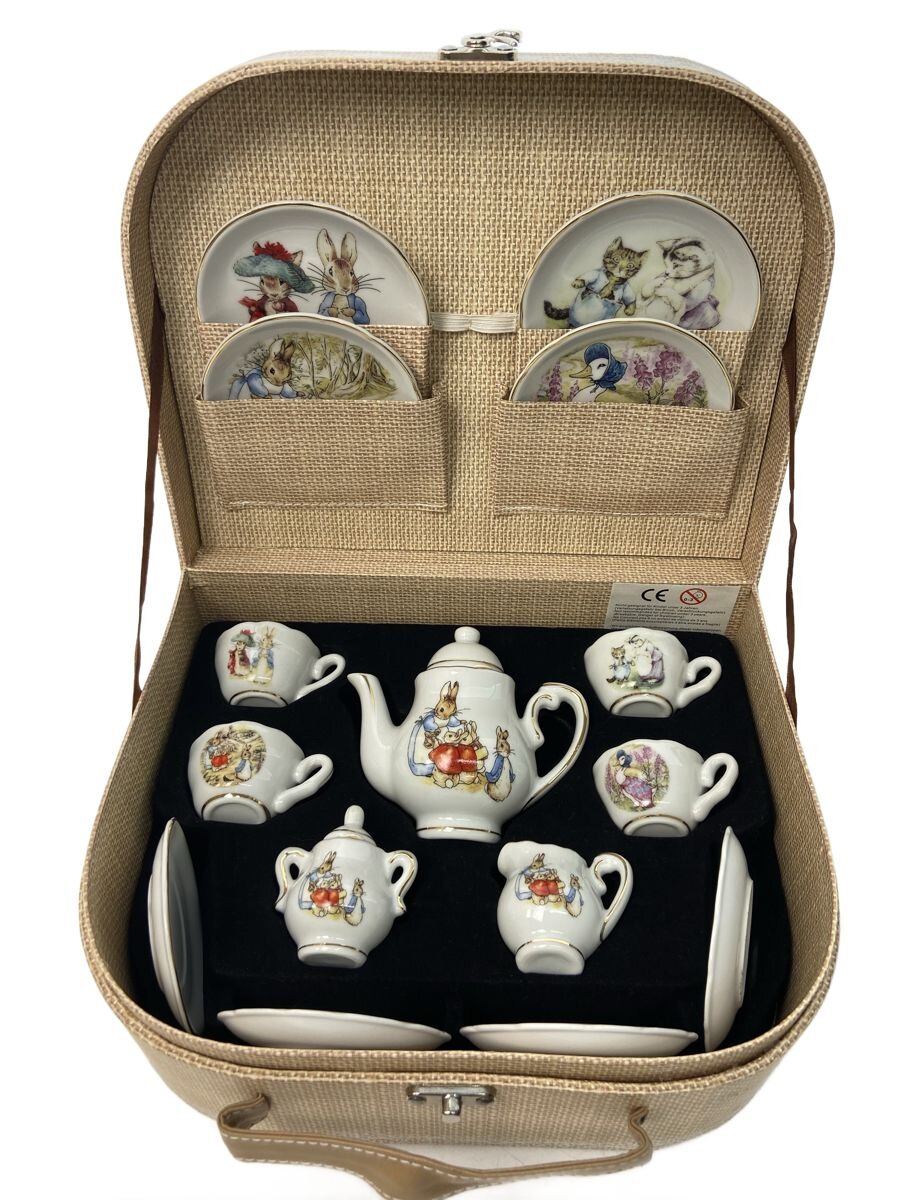 【中古】PETER RABBIT◆洋食器その他/ピーターラビット/食器11点以上/おままごと【キッチン用品】