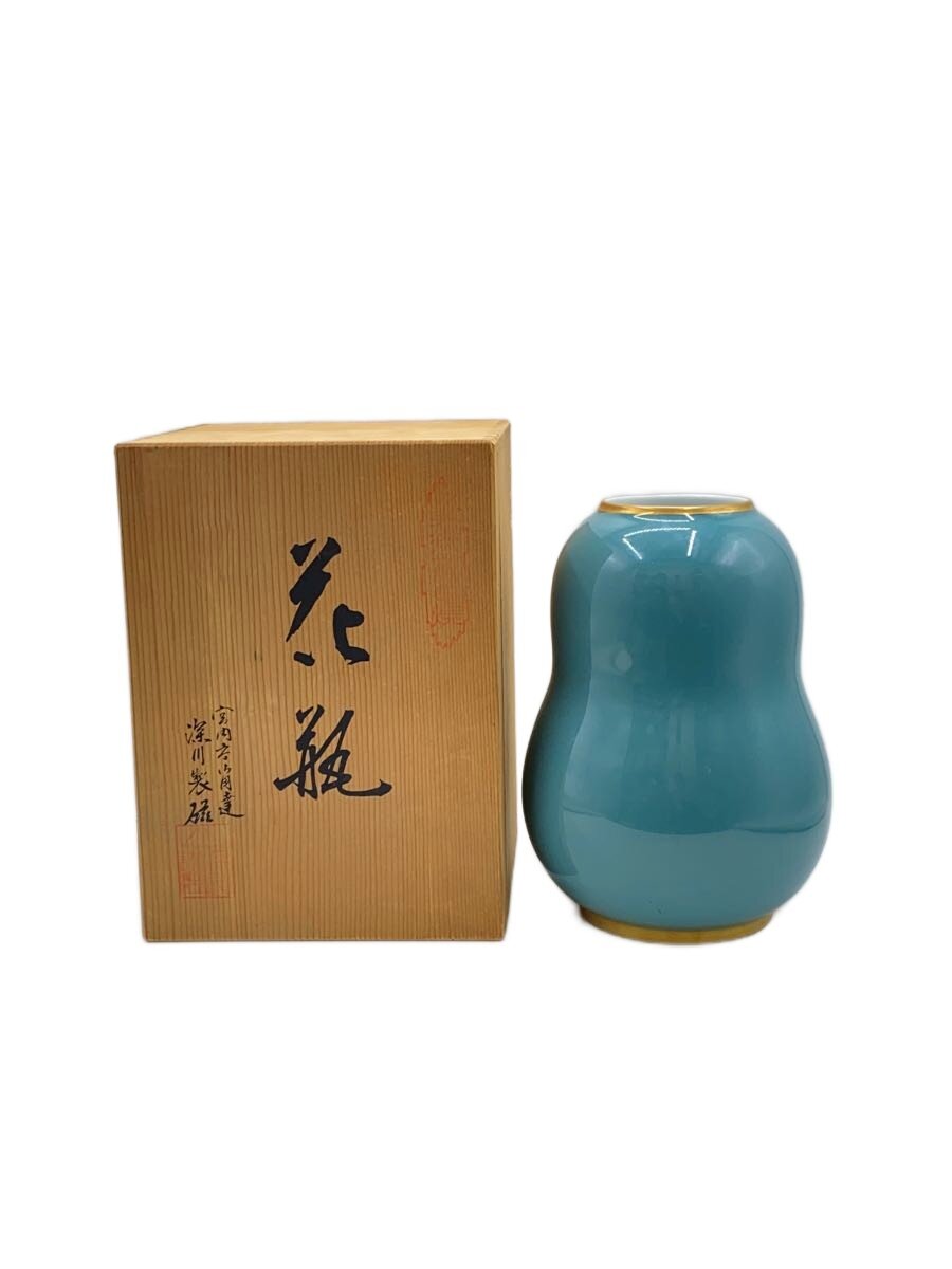 楽天市場】【中古】 深川製磁 宮内庁御用達 花瓶 共箱入り 有田焼 花器