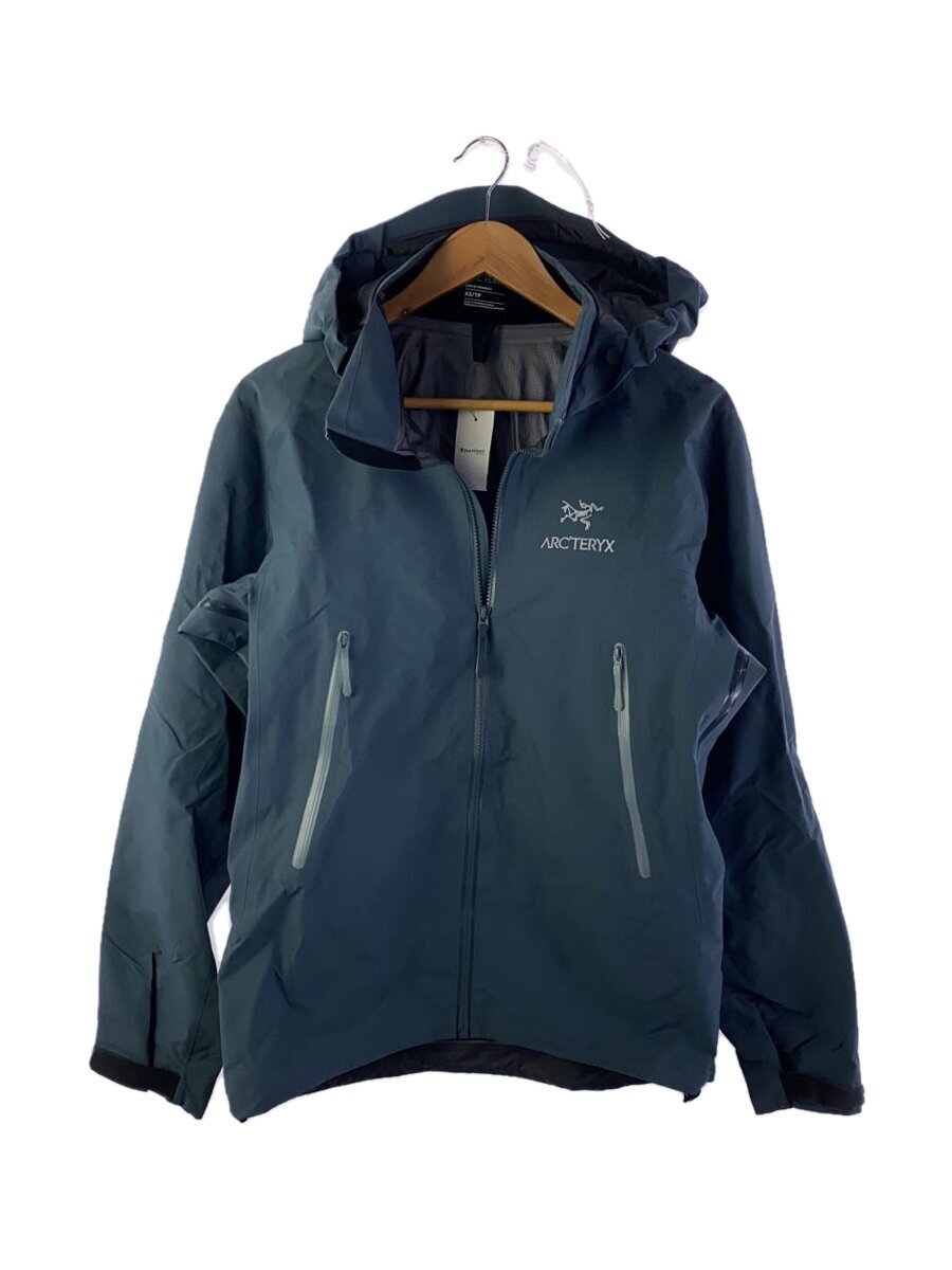 【中古】ARC’TERYX◆マウンテンパーカ/XS/ナイロン/BLU/無地/21782-122393-11/19【メンズウェア】