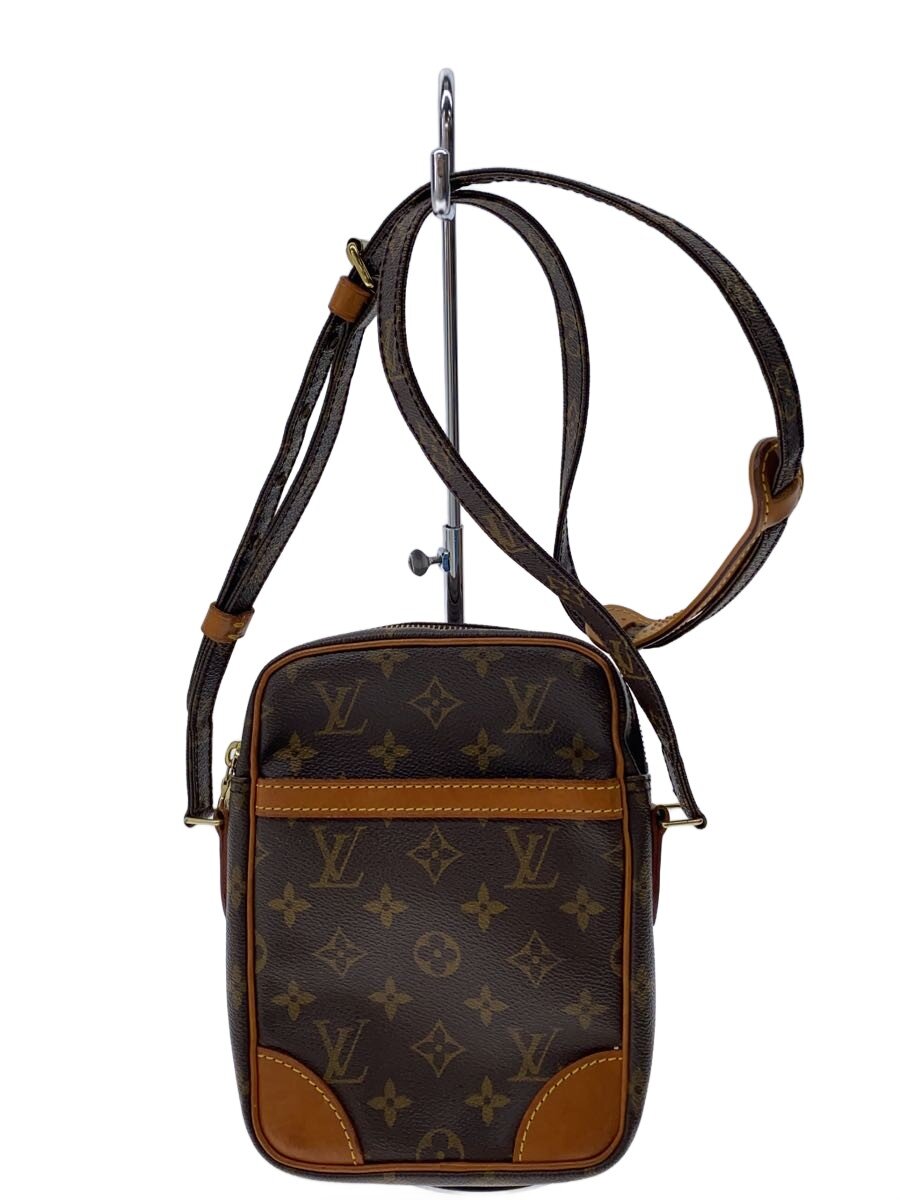 【中古】LOUIS VUITTON◆2)ダヌーブ_モノグラム・帆布/PVC/BRW【御徒面子】