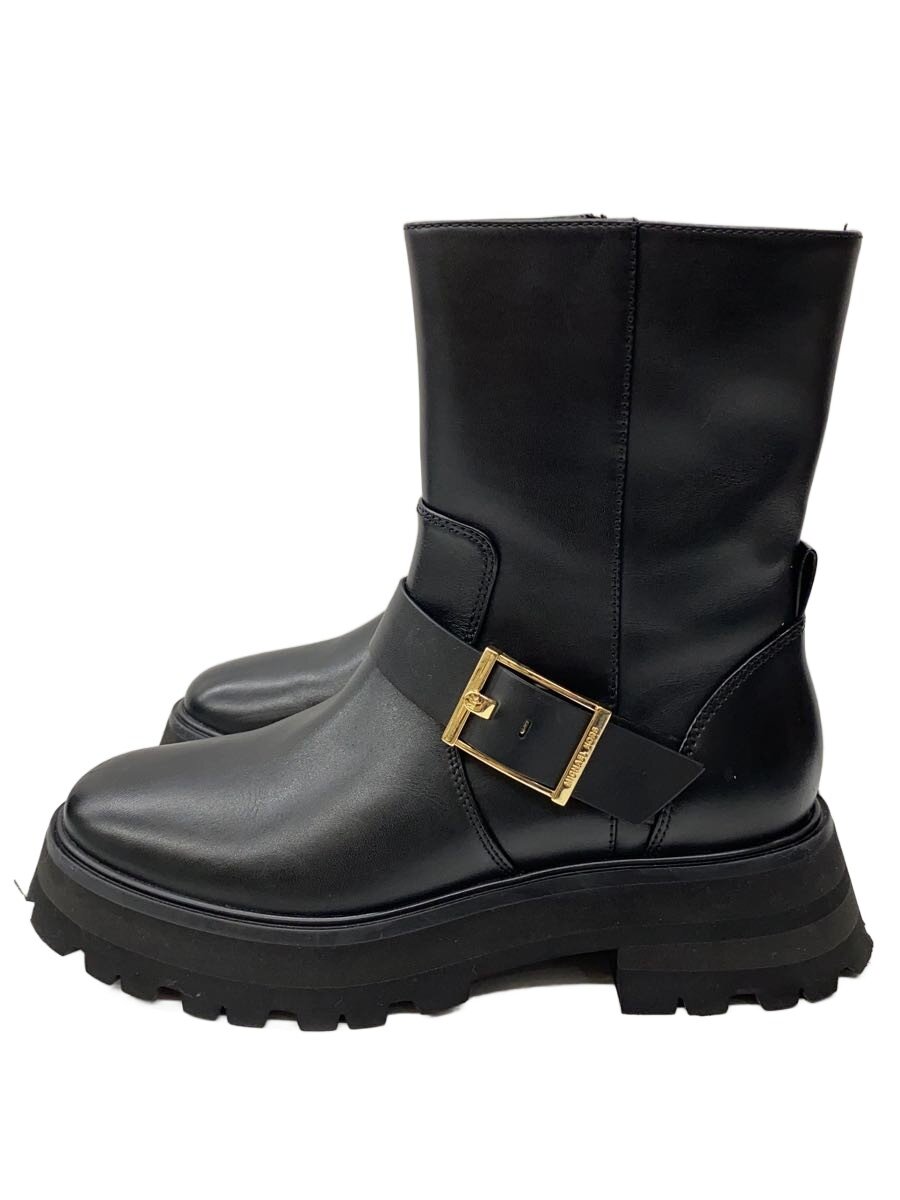 【中古】MICHAEL MICHAEL KORS◆ブーツ/--/BLK/レザー/49F4ESFE5L【シューズ】|2nd STREET 店