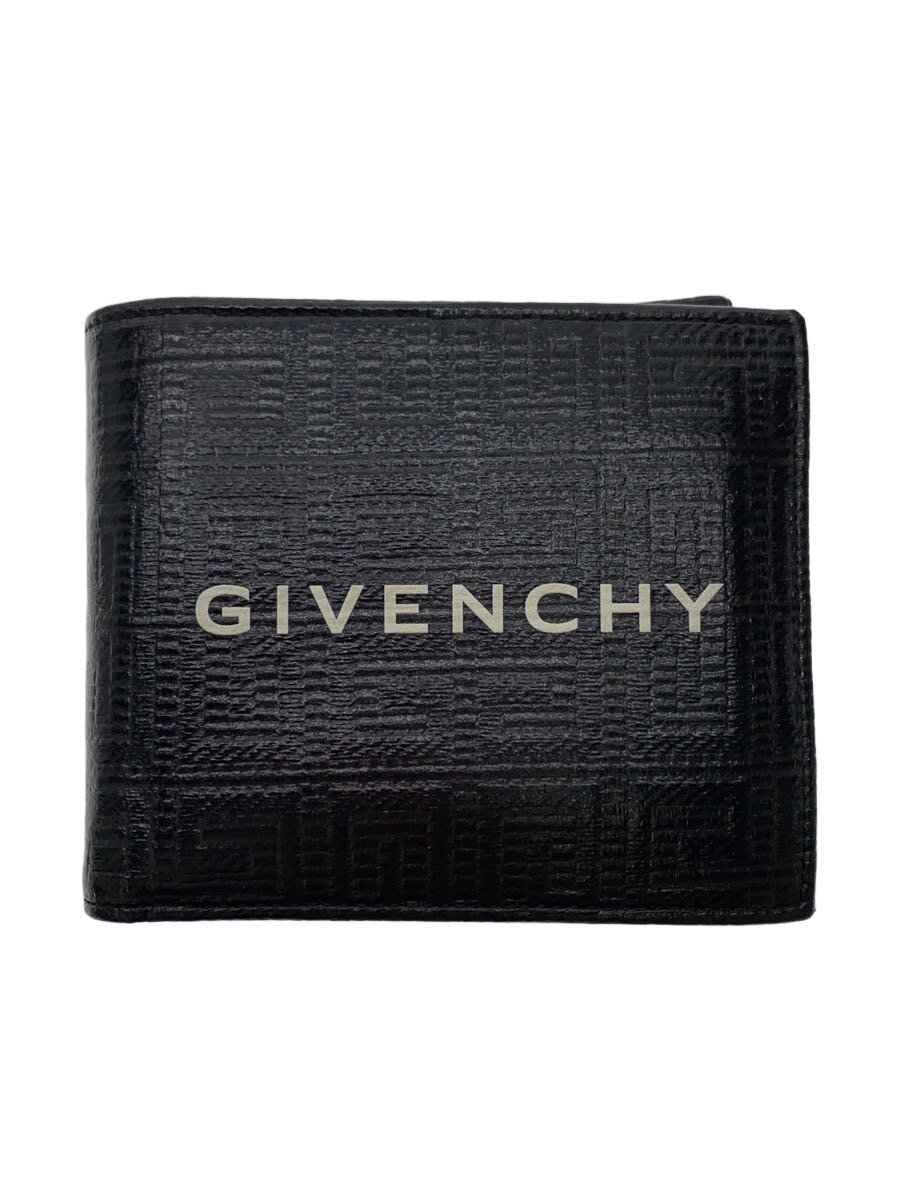 【中古】GIVENCHY◆2つ折り金入れ/--/BLK/メンズ【服飾雑貨他】