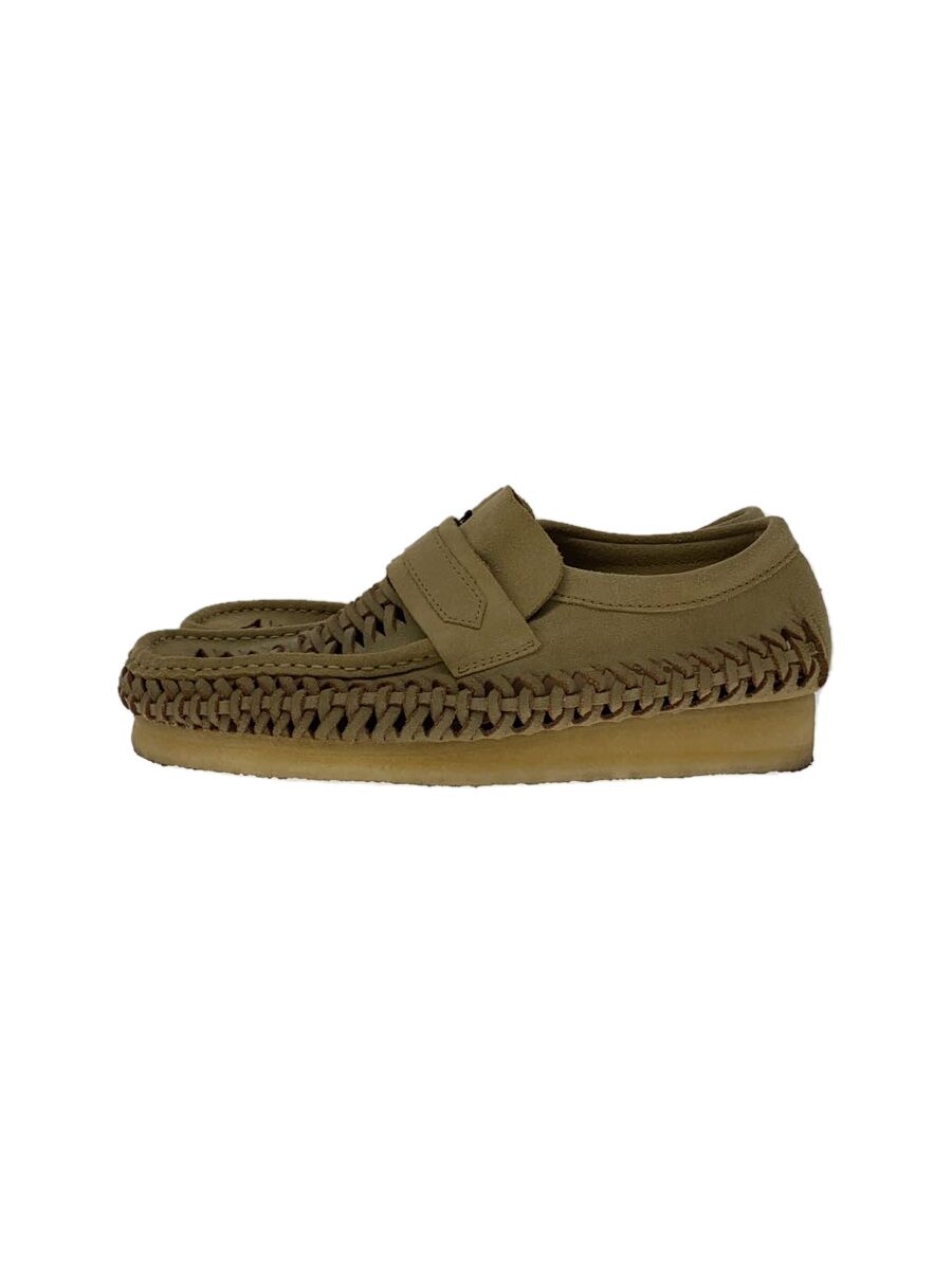 【中古】Clarks◆ローファー/25.5cm/BEG/スウェード/61729343【シューズ】|2nd STREET 店