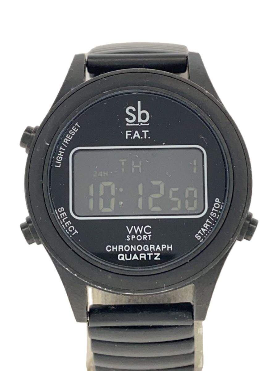 【中古】VAGUE WATCH CO.◆× Sb Skateboard Journal/石英ウオッチ/アナログ/BLK/BLK/JD2000//【服飾雑貨他】