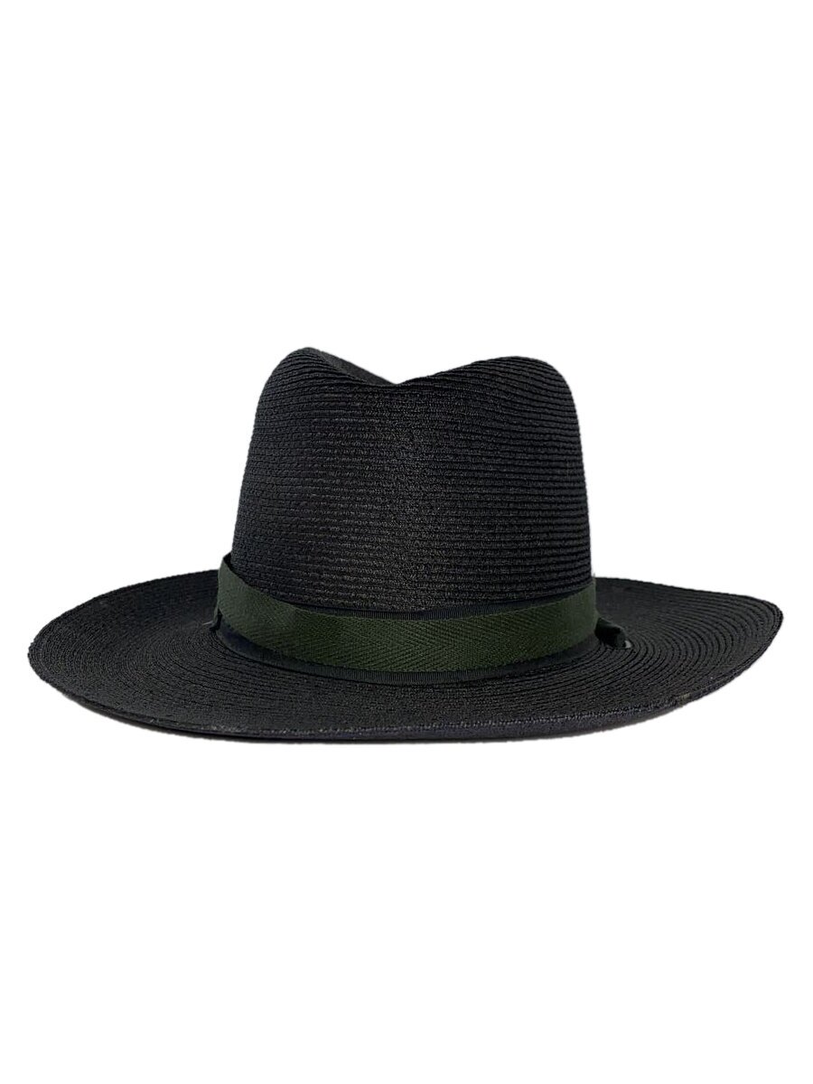 【中古】STRATTON HATS/中折れかぶり笠/黒いこと【服飾雑貨他】