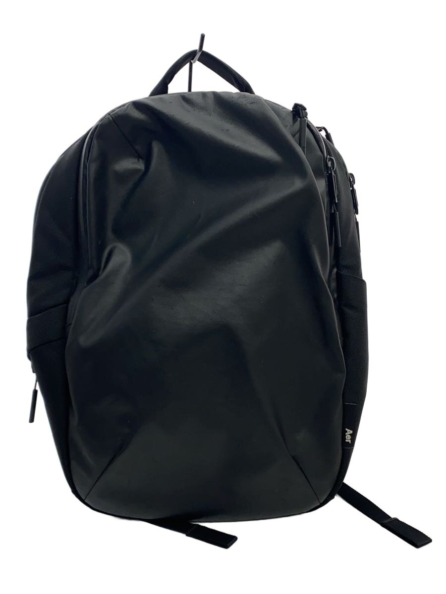 【中古】Aer◆DAY PACK2/うしろ側風呂敷き包み/背嚢/--/BLK/無地【御徒面子】