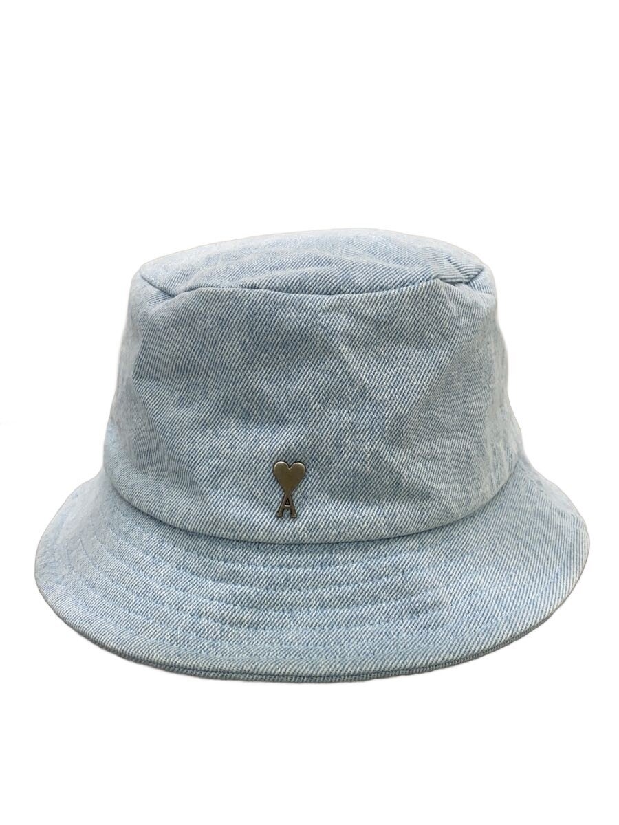 【中古】ami alexandre mattiussi◆井戸釣瓶かぶり笠/--/綿織物/BLU/メンズ/uha201.de0002【服飾雑貨他】
