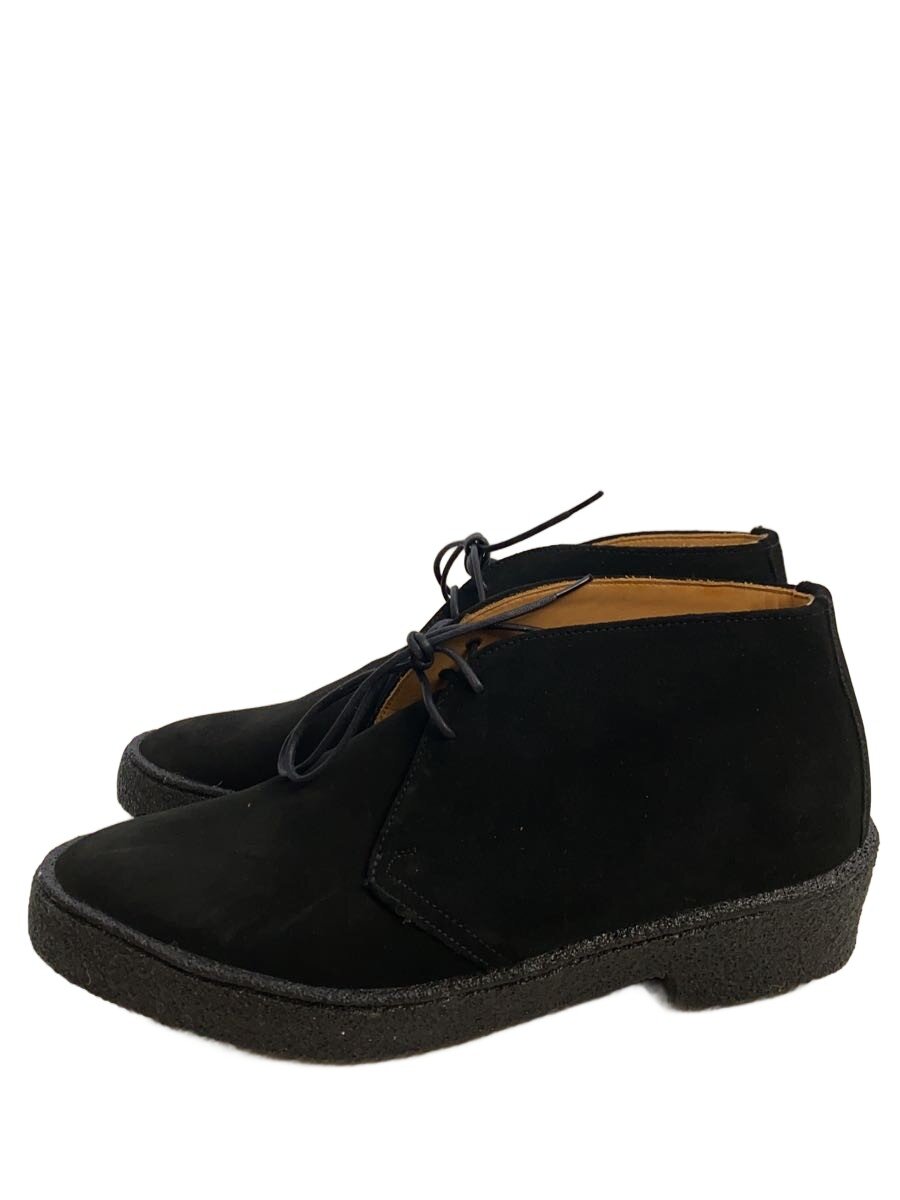 【中古】SANDERS◆チャッカブーツ/UK8/クレープソール/BLK/スウェード/9488BS/イングランド製//【シューズ】｜2ｎｄ STREET 店