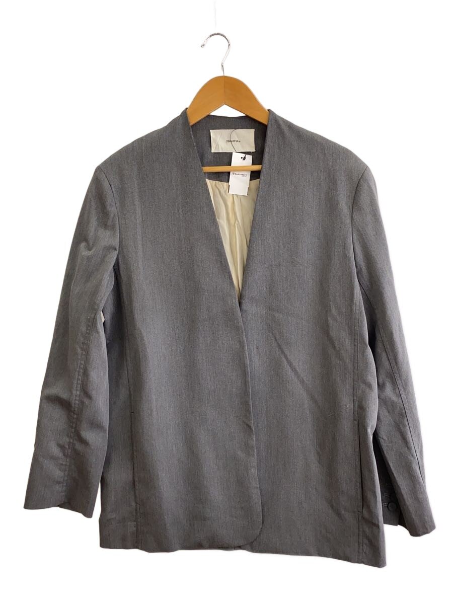 【中古】TODAYFUL◆上衣/38/ポリエステル/GRY/? NULL ?//【レディース御召しもの】